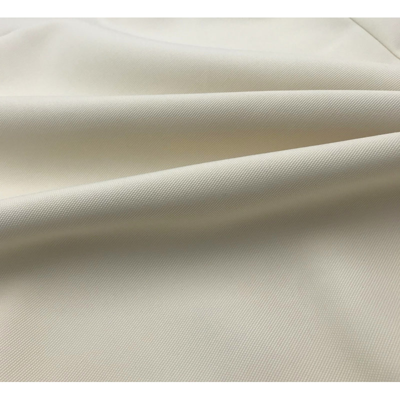Outdoor 4'' Cushion Cover, Creme White, 24" W x 24" D