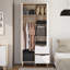 Vankka Manufactured Wood Wardrobe