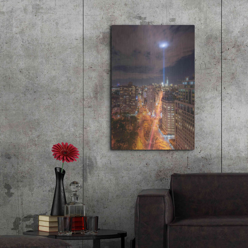 «Rooftop Break» par Bruce Getty, H 36 po x l 24 po