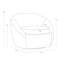 Swivel Tufted Chair-1720605544