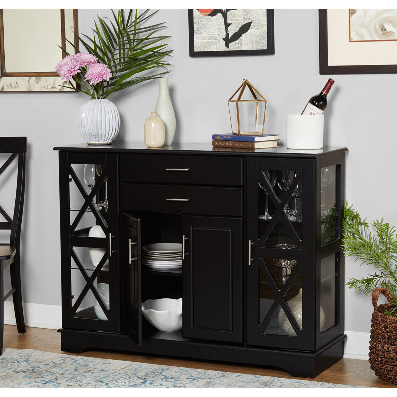 Carey-Ann 47.25'' Sideboard, Black