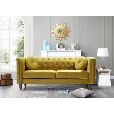 Guthry 76'' Velvet Sofa