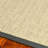 Debroh Natural Fiber Sisal With Latex Solid Color Rug-1917849676