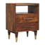 45cm W Solid Wood Bedside Table