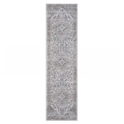 Ivory/Beige/Oriental Non-Shedding Living Room Bedroom Dining Home Office Stylish And Stain Resistant Area Rug