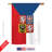 Double Sided Polyester House Flag-18886576