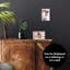 Cadre photo avec moulures de style bambou et verre incassable - pour une présentation sur table ou au mur-113789496-113789500