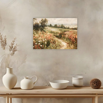 Nature Botanical Floral Unframed Canvas Wall Art  24" X 20"