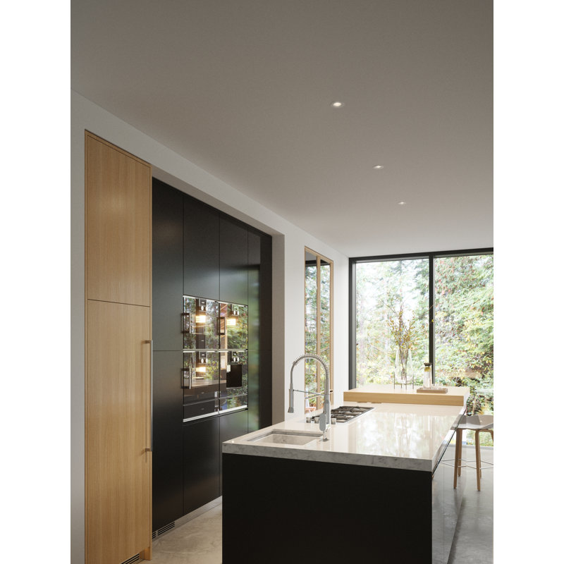 Maegan 3.35'' LED Recessed Lighting Kit, White