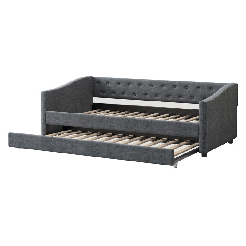 Cherel Daybed, Full, Dark Gray