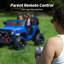 Voiture électrique 2 x 2 roues motrices pour enfants 2 roues motrices avec télécommande, Bluetooth-115842916