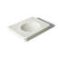 Lavabo de salle de bain rectangulaire sur pied 30 "Claude par Studio McGee-128974314-128974312