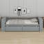Lit de jour avec tablettes et tiroirs-880185884