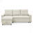 Upholstered L-Shaped Sectional Reversible