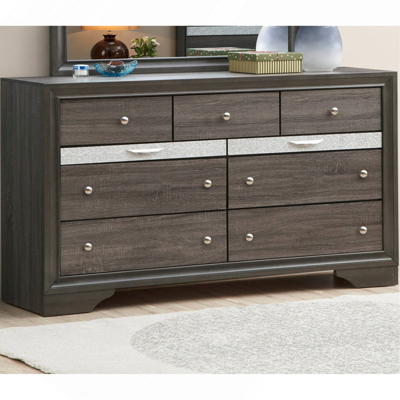 Madrid Dresser Gray, Gray