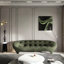 Vintage Curved Shell Sofa