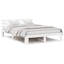 Bed Frame with Headboard Solid Pine Wood-2092905519-2092905531