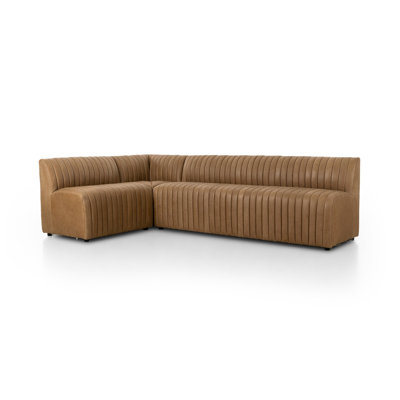 Brandt Top Grain Leather Corner Sectional