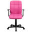 Mid-Back Quilted Vinyl Swivel Task Office Chair-777223924-777223926