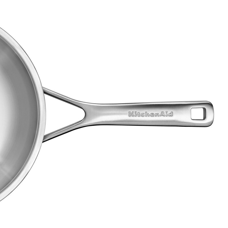 KitchenAid Multi-Ply Stainless Steel Chefs Pan, 20 cm