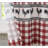 Azairah Gingham Kitchen Curtain Set