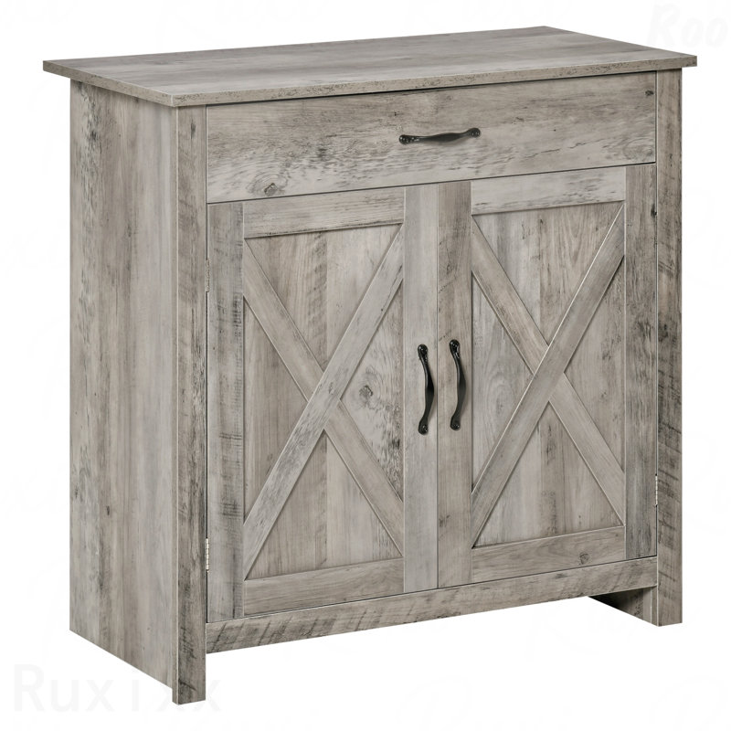 Buffet 32 "gris délavé Farmhouse Buffet, Gris