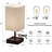 Fusaro USB Standard Table Lamp