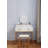 Vanity Set With Mirror And Stool - Makeup Vanity Table With Storage Drawers And Organizer, White And Gold, Space-Saving Design For Small Bedrooms