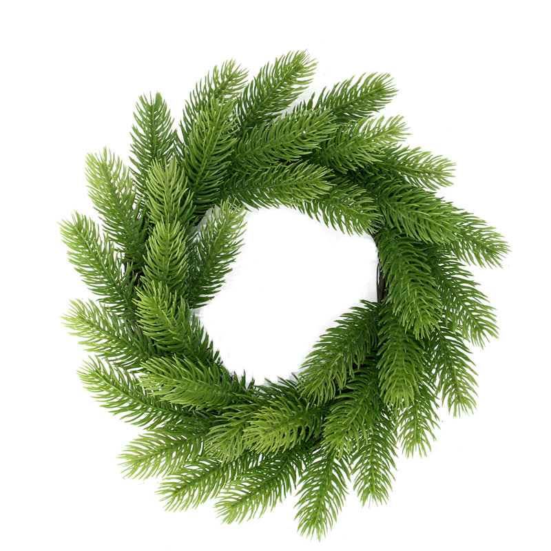 Mini couronne de Noël artificielle 12 "deux tons Frasier Fir - non éclairée