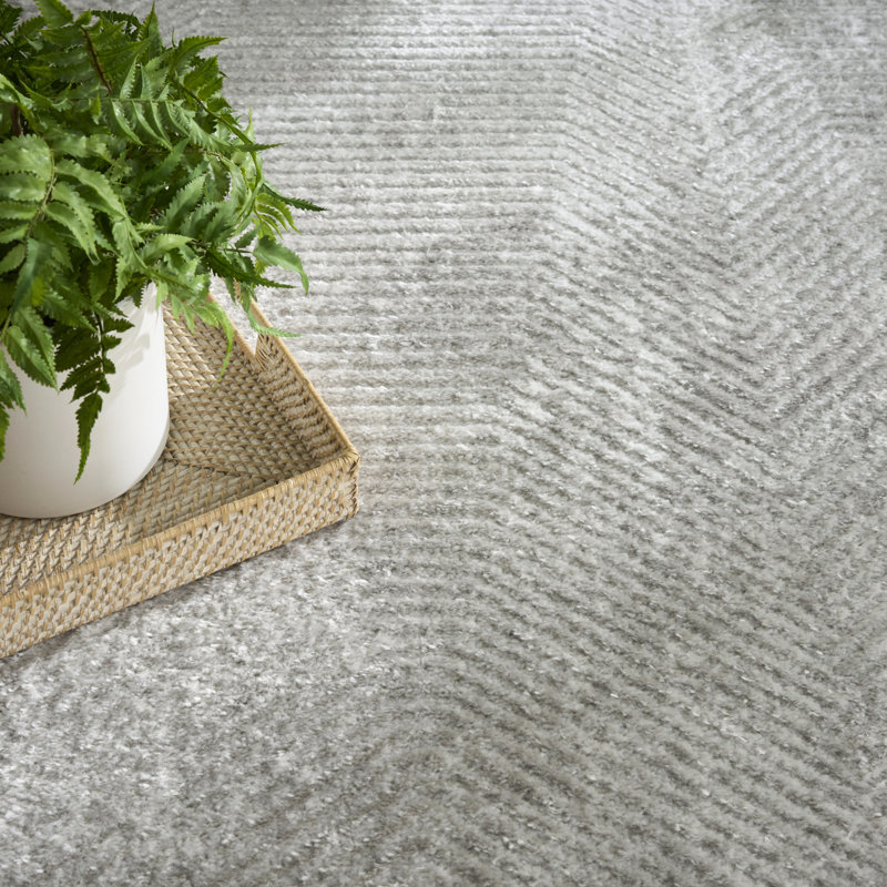 Lafever 7'10" x 9'10" Grey Vintage Indoor Rug, Rectangle 7'10'' x 9'10''