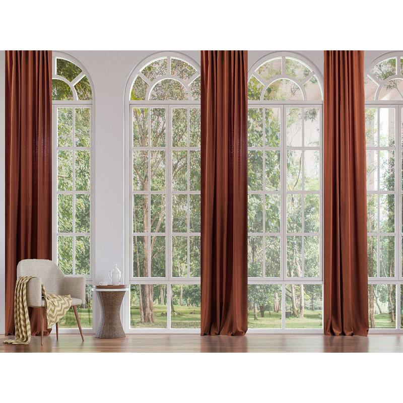 Extra Wide & Extra Long Custom Made Decorative Single Panel, Brick, 100" W x 45" L