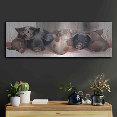 " Pig Pile " by Louise Montillio