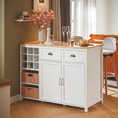 Ayshe 120 cm W Kitchen Island with
