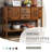 Routenberg Wood Storage Console Table with  2 Drawers and Cabinets and Bottom Shelf-643847493