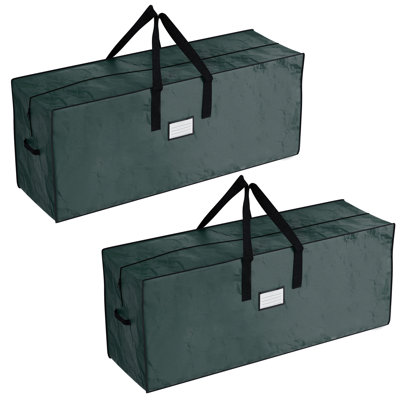 Elf Stor Set of 2 Christmas Tree Storage Bags, Red