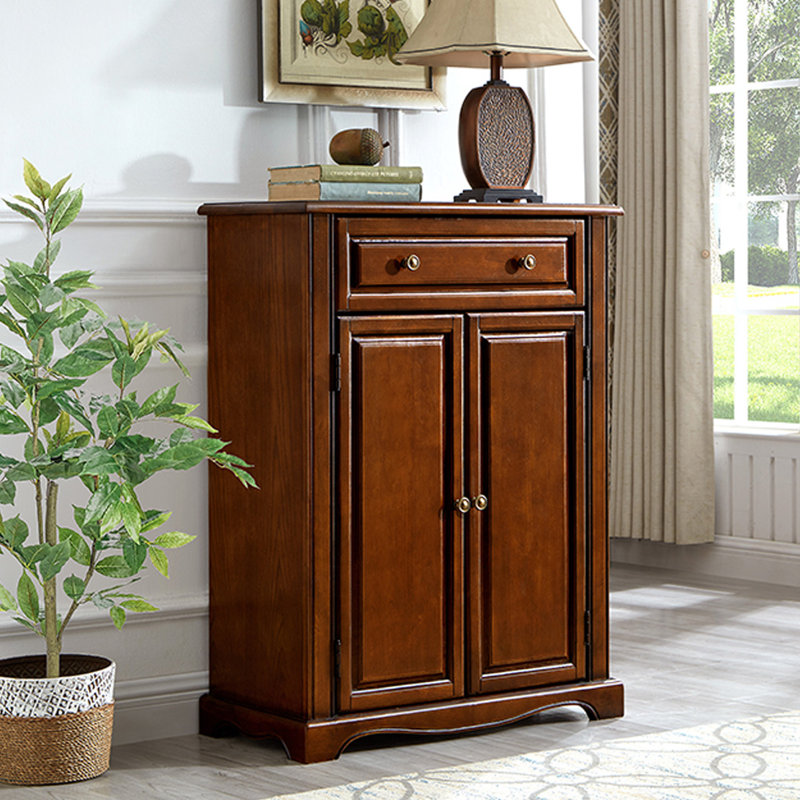 16 Pair Shoe Storage Cabinet
