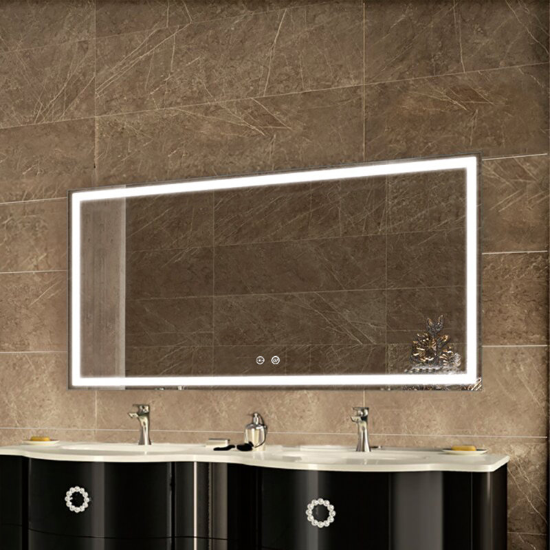 Miroir de salle de bain Clybourn, 60 po x 36 po