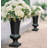 22.75" H Handmade Magnesium Oxide Tall Urn Planter Pot-147602136