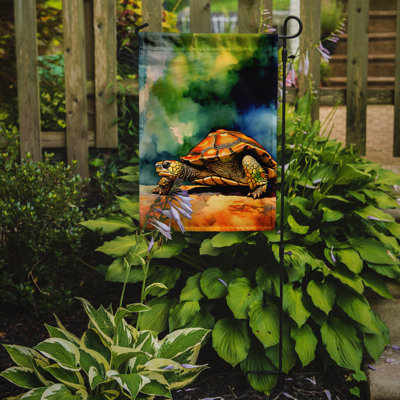 Drapeau de jardin tortues tortues