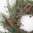 22" W Artificial Artificial Berry Wreath