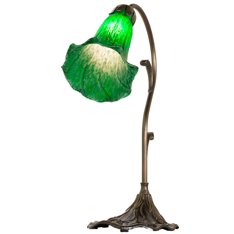 Frentz Arched Table Lamp, Green