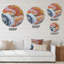 Horloge murale Peach-93383095