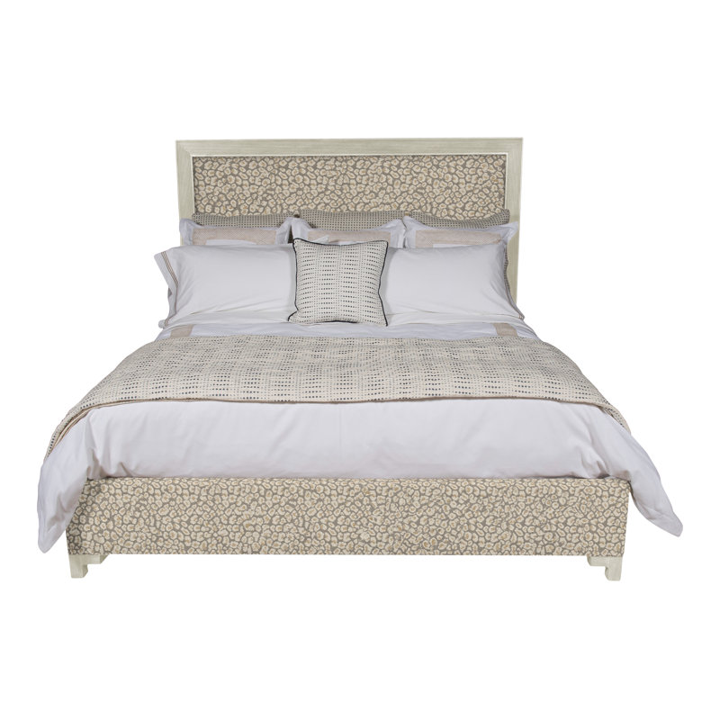 Louise/Lawrence Upholstered Bed, Wrenn, Nadia Linen, King