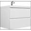 Meuble-lavabo mural 30 po avec lavabo, meuble-lavabo mural moderne-352380698