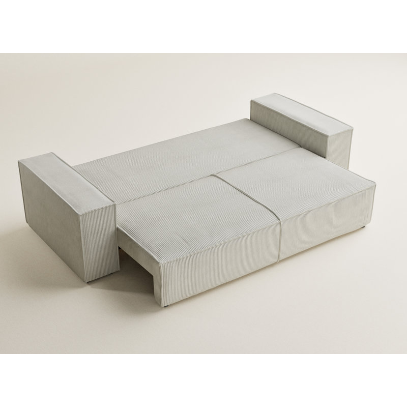 3 Seater Reclining Sofa, Cream