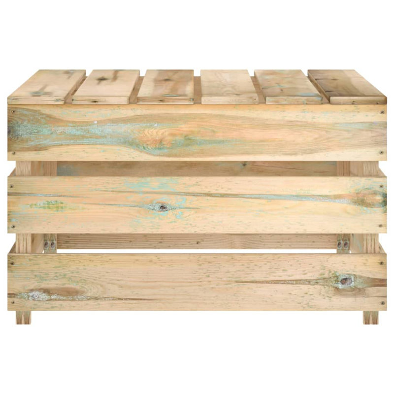 Cyra Rectangular Metal Outdoor Coffee Table , cm W 62cm cm D, Beige