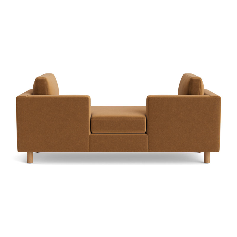 Hunter Lounge, Performance Velvet - Hazelnut, Natural
