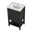 Meuble-lavabo de 20 po avec lavabo