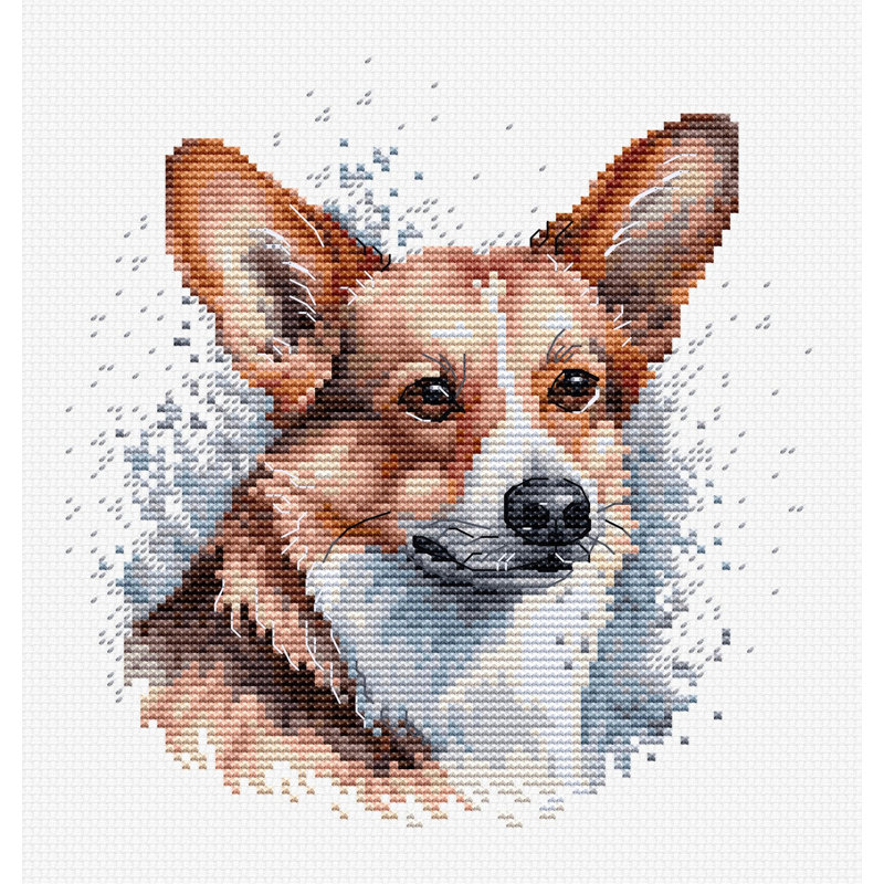 Welsh Counted Cross-Stitch Kit by Luca-S BC212l