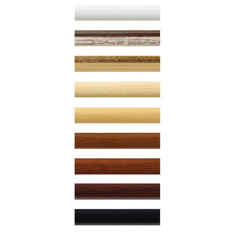 Matte Picture Frame, 41cm H x 31cm W, Silver